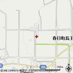 兵庫県丹波市春日町長王539周辺の地図