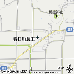 兵庫県丹波市春日町長王580周辺の地図