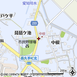 浅井ランドリー周辺の地図