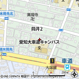 株式会社柳屋本店　名古屋オフィス周辺の地図