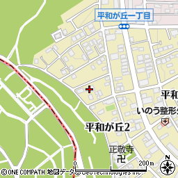 愛知県名古屋市名東区平和が丘2丁目周辺の地図