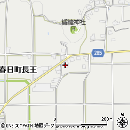 兵庫県丹波市春日町長王593周辺の地図