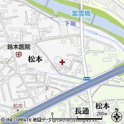 田中周辺の地図