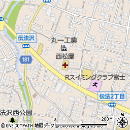 西松屋富士インター店周辺の地図