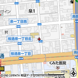 上海１号周辺の地図