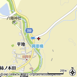 愛知県豊田市田茂平町川端周辺の地図