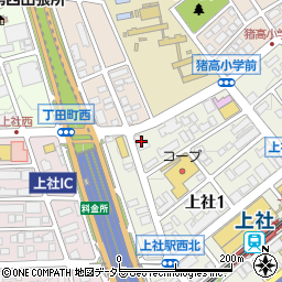 社ヶ丘マンション周辺の地図