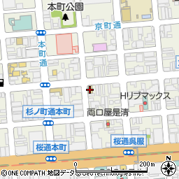 ファミリーマート丸の内七間町通店周辺の地図