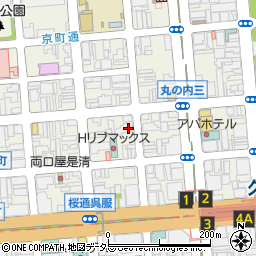 カイロプラクティック　名古屋栄周辺の地図