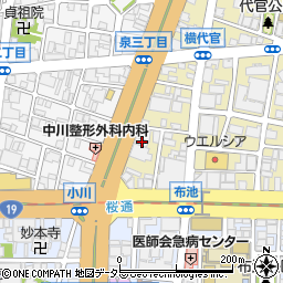 愛知県名古屋市東区代官町34-28周辺の地図