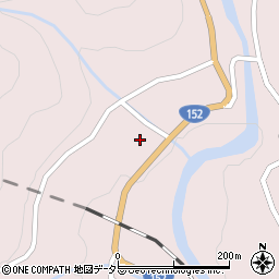 静岡県浜松市天竜区水窪町奥領家3448周辺の地図