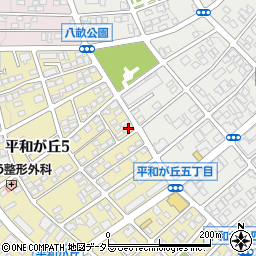 愛知県名古屋市名東区平和が丘5丁目172周辺の地図