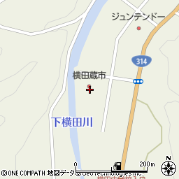 山陰合同銀行横田蔵市 ＡＴＭ周辺の地図