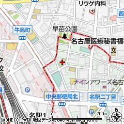 名古屋ユマニテク歯科・製菓専門学校周辺の地図