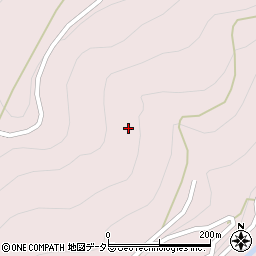 静岡県浜松市天竜区水窪町奥領家7164周辺の地図