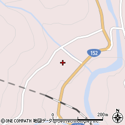 静岡県浜松市天竜区水窪町奥領家3625-1周辺の地図