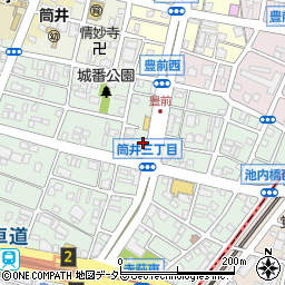 新井組名古屋支店周辺の地図