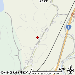 島根県大田市五十猛町赤井2782周辺の地図