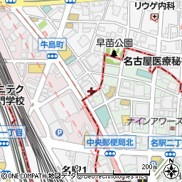 株式会社コマロジ　名古屋営業所周辺の地図