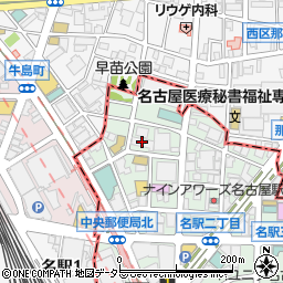 在日大韓基督教会名古屋教会周辺の地図