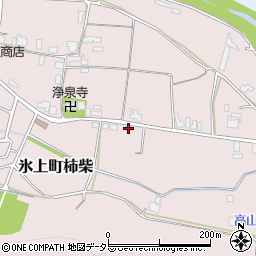 兵庫県丹波市氷上町柿柴266周辺の地図