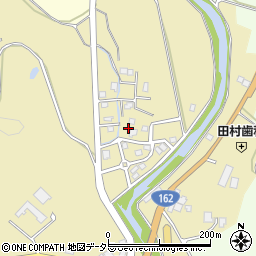 京都府京都市右京区京北五本松町中稲川原周辺の地図