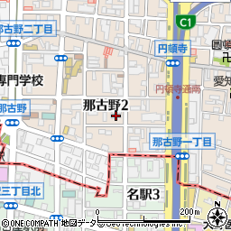 プレサンス名古屋ステーションエアロ周辺の地図