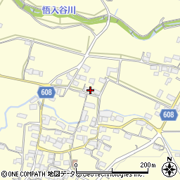 三重県いなべ市北勢町東貝野1372周辺の地図