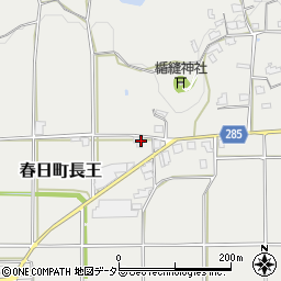 兵庫県丹波市春日町長王584周辺の地図
