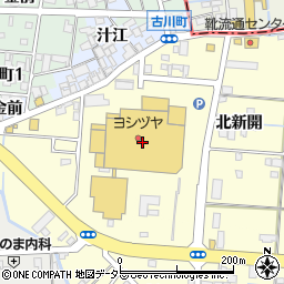 株式会社矢木楽器店　ヤマハヨシヅヤ津島センター周辺の地図