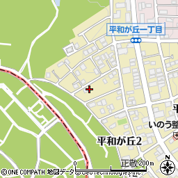 愛知県名古屋市名東区平和が丘2丁目72周辺の地図