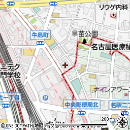 名進研名駅校周辺の地図