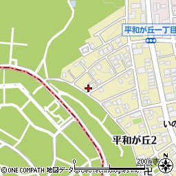 愛知県名古屋市名東区平和が丘2丁目34周辺の地図