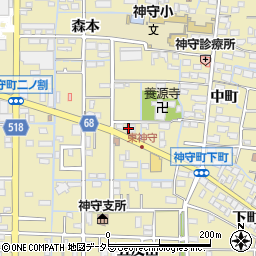東邦液化ガス株式会社　津島営業所周辺の地図