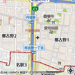 長楽園 国際センター駅 名古屋駅店周辺の地図