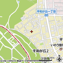 愛知県名古屋市名東区平和が丘2丁目70周辺の地図