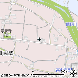 兵庫県丹波市氷上町柿柴321周辺の地図