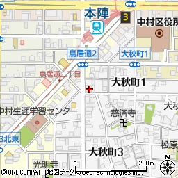 株式会社きんでん　中部支社分室周辺の地図