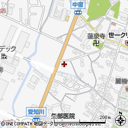 ラーメン藤 愛知川店周辺の地図
