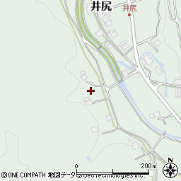 京都府京丹波町（船井郡）井尻（寺口）周辺の地図