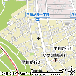 愛知県名古屋市名東区平和が丘2丁目129周辺の地図