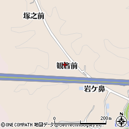 愛知県豊田市広幡町（観音前）周辺の地図