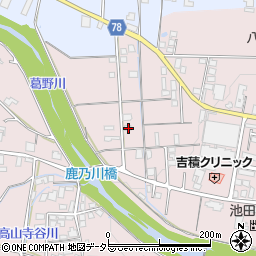兵庫県丹波市氷上町柿柴46周辺の地図