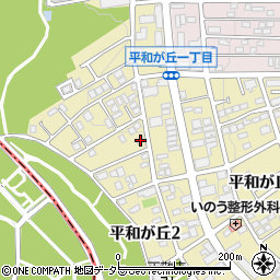 愛知県名古屋市名東区平和が丘2丁目85周辺の地図