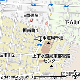 愛知県名古屋市千種区振甫町1丁目54周辺の地図
