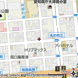 敷島カンバス株式会社　名古屋事務所周辺の地図
