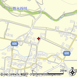 三重県いなべ市北勢町東貝野1368周辺の地図