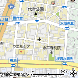 愛知県名古屋市東区代官町28-25周辺の地図