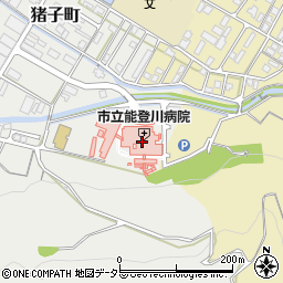 東近江市立能登川病院周辺の地図