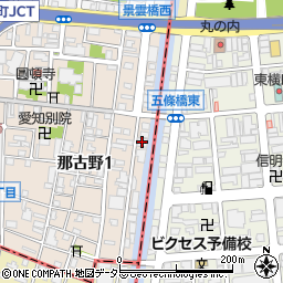 白石カルシウム名古屋支社周辺の地図